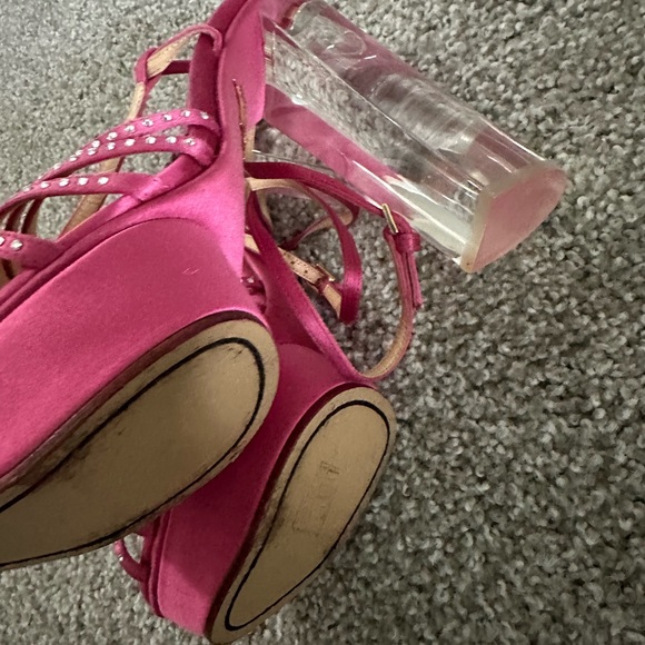 Charlotte Olympia Shoes - Elegant Pink Strappy Heels